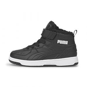 Puma Kinder Boots Puma Rebound Joy Fur 375479 Puma Black-White 27.5