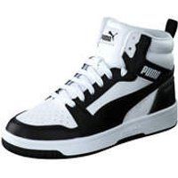 PUMA Rebound V6 Mid Jr Sneaker Mädchen%7CJungen weiß