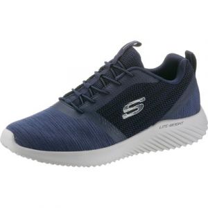 Skechers Slip-On Sneaker "BOUNDER", Slipper, Sommerschuh, Freizeitschuh mit leichter Laufsohle