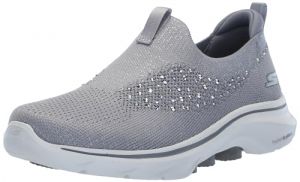 Skechers Damen Go Walk 7 Bling Sneaker