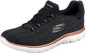 Skechers Summits Trainingsschuh Damen schwarz/rosé Gold