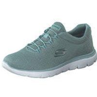 Skechers Summits Slip On Sneaker Damen türkis|türkis