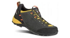 kayland alpha gtx wanderschuhe grau gelb