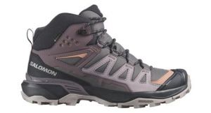 damen wanderschuhe salomon x ultra 360 mid gtx violett grau  amp 1  damen wanderschuhe salomon x ultra 360 mid gtx violett grau