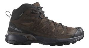 salomon x ultra 360 mid gore tex wanderschuhe braun schwarz