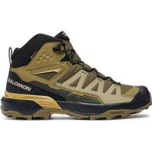 Trekkingschuhe Salomon X Ultra 360 Mid Gore-Tex L47447700 Grün