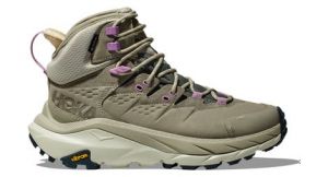 hoka kaha 2 gtx wanderschuhe grau women