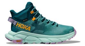 hoka women s trail code gtx wanderschuhe blau