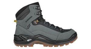 lowa renegade gore tex mid wanderschuhe grau