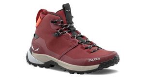 damen wanderschuhe salewa puez mid powertex bordeaux