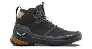 salewa puez mid powertex wanderschuhe schwarz