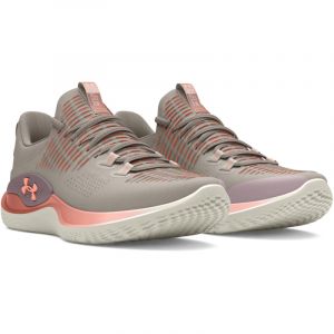 UNDER ARMOUR Dynamic IntelliKnit Ele-Grit Fitnessschuhe Damen 100 - gray matter/tetra gray/aero orange 41