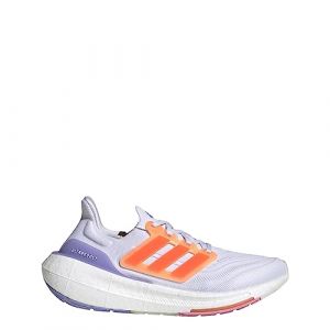 adidas Women's Ultraboost Light Cloud White/Solar Red/Beam Pink 10 B