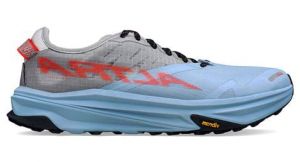 altra mont blanc carbon trailrunning schuhe grau blau damen