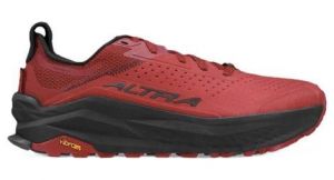 altra olympus 6 trailrunning schuhe rot schwarz herren