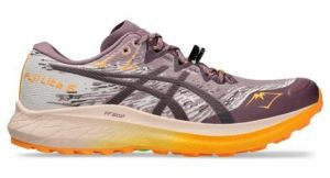 asics fuji lite 5 violett orange trailrunning schuhe fur frauen