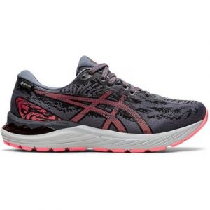 Asics Gel-Cumulus 23 G-TX Damen Laufschuh grau/orange Laufschuh