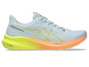 ASICS GT-1000 13 PARIS COOL GREY/SAFETY YELLOW - 12/46.5