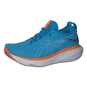 ASICS Nimbus 25 Straßenlaufschuhe für Männer Hellblau Weiß 41.5 EU