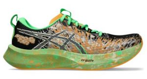 asics noosa tri 16 laufschuhe schwarz grun herren