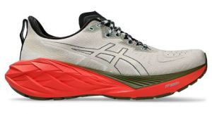 asics novablast 4 tr khaki orange herren laufschuhe