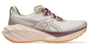 asics novablast 4 tr laufschuhe beige orange violett damen