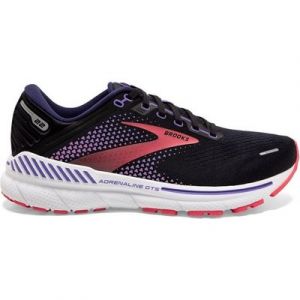 Brooks Adrenaline GTS 22 Black/Purple/Coral Laufschuh