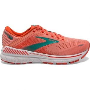 Brooks Adrenaline GTS 22 Damen Laufschuh aprikot/blau Laufschuh