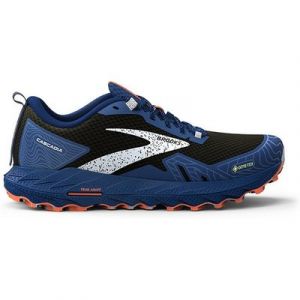 Brooks Cascadia 17 GTX Black/Blue/Firecracker Laufschuh