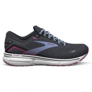 Brooks Ghost 15 - Damen Laufschuh - Medium-Breite - ebony/open air/lilac rose Laufschuh