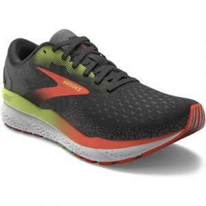 Brooks Ghost 16 2E breiter Leisten Black/Ebony/Yucca Laufschuh