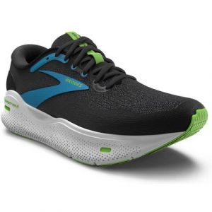 Brooks Ghost Max Black/Atomic Blue/Jasmine Laufschuh