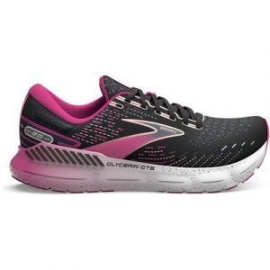 Brooks Glycerin GTS 20 Black/Fuchsia/Linen Laufschuh