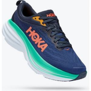 Hoka One One W Bondi 8 Outer Space / Bellwether Blue Laufschuh