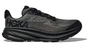 hoka clifton 9 youth schwarz kinder laufschuhe