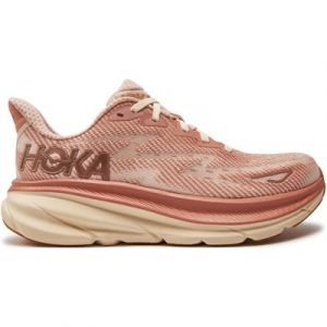 Laufschuhe Hoka Clifton 9 Wide 1127896 Braun