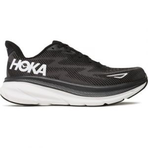 Laufschuhe Hoka Clifton 9 Wide 1127895 Schwarz