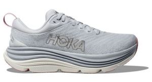 hoka gaviota 5 runningschuhe blau rosa damen