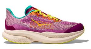 hoka mach 6 laufschuhe rosa multicolor kinder