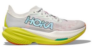 hoka mach x 2 running schuhe weis gelb orange herren