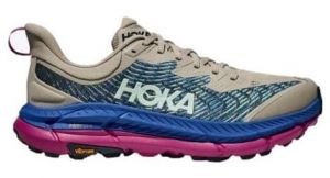 hoka mafate speed 4 trailrunning schuhe blau pink  strong fur  strong  herren