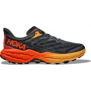 Hoka One One Speedgoat 5 - Herren Trailrunningschuh - Castlerock/Flame Laufschuh