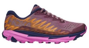 women s hoka torrent 3 trail running schuhes pink blue orange