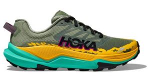 hoka torrent 4 trailrunning schuhe grun gelb blau damen