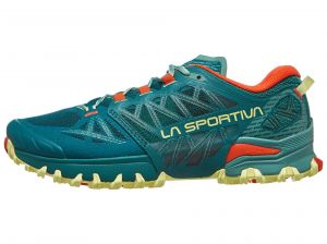 La Sportiva Bushido III Damen Laufschuh (Breit) Everglade/Zest