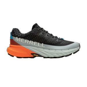 Schuhe Merrell Agility Peak 5 Grau Schwarz Orange AW23