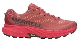 merrell agility peak 5 gore tex trailrunning schuhe rot