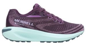 merrell morphlite gore tex damen running  amp  trail schuhe violett blau