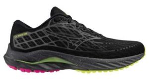 mizuno wave inspire 20 laufschuhe schwarz herren