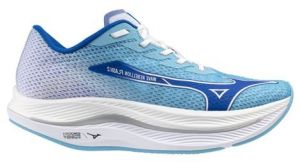 mizuno wave rebellion flash 2 laufschuhe blau weis herren